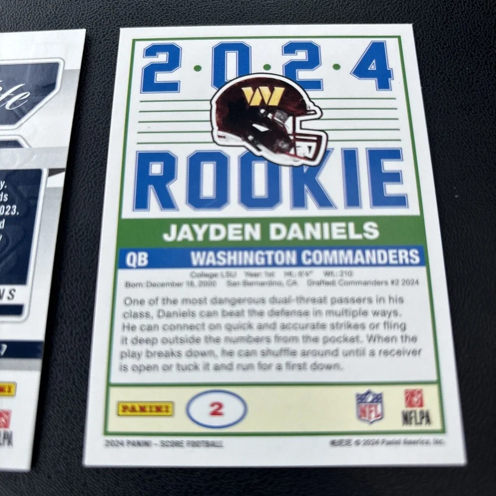 Jayden‎ Daniels 2024 Rookie And CJ Stroud Elite Pink